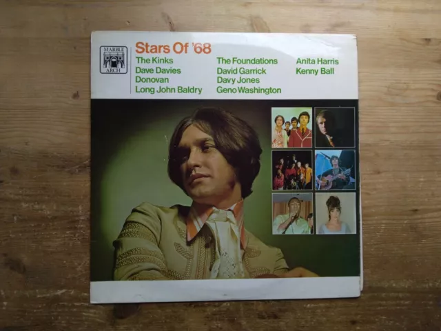 Stars of 68' Compilation Very Good Vinyl LP Record Album MAL 762