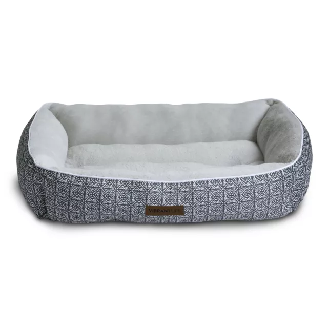 Vibrant Life Lounger Pet Bed, Large, 36" x 27" US