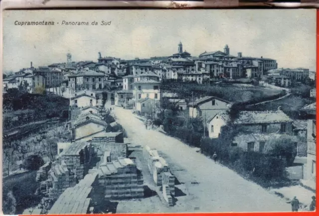 Cartolina  Cupramontana Fp  Viaggiata  1932 Panorama Da Sud Occasione