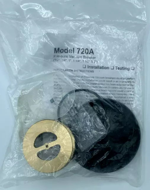 OEM RK1-720AB For Wilkins Pressure Vacuum Breaker PVB Bonnet Repair Kit 1/2"-1”