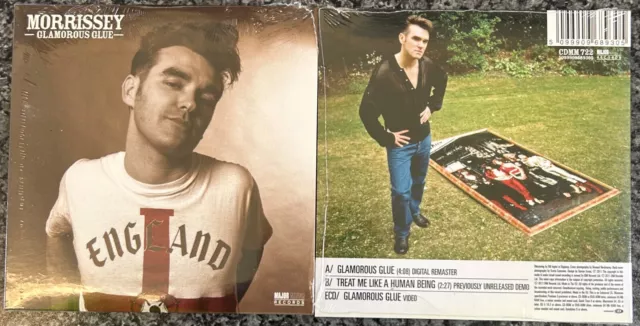 Morrissey Glamorous Glue Sealed 2 Track Enhanced CD