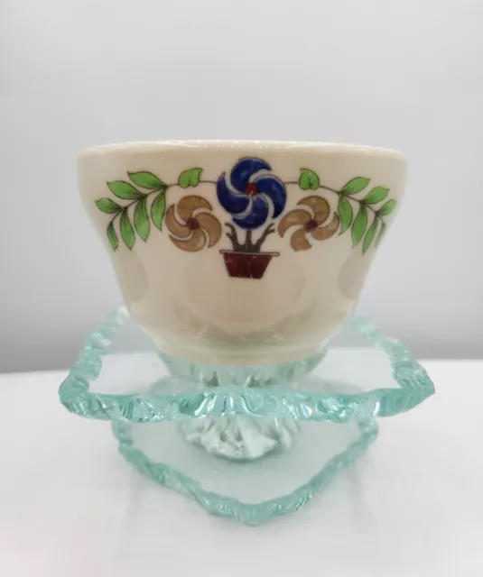 Great Northern Railroad Oriental Pattern Dining Car China Bouillon Soup Bowl