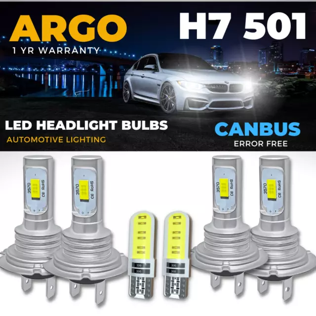 Error Free LED License Plate Light Bulb Tag Lamps 2pcs For BMW E90 E92 E60  E61