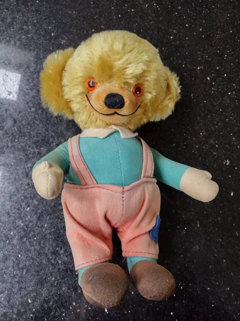 A RARE VINTAGE Merrythought Mr. Twisty Cheeky Bear C. 1966