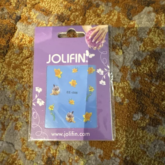 Jolifin Sticker Nagel Ostern Hase Osterglocke Cover Nail Art