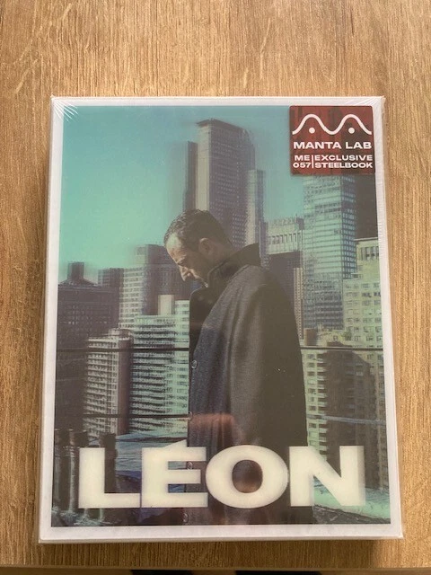 NEW LEON 4K UHD+BLU-RAY+DIGITAL HD STEELBOOK! U.S BEST BUY! SEALED