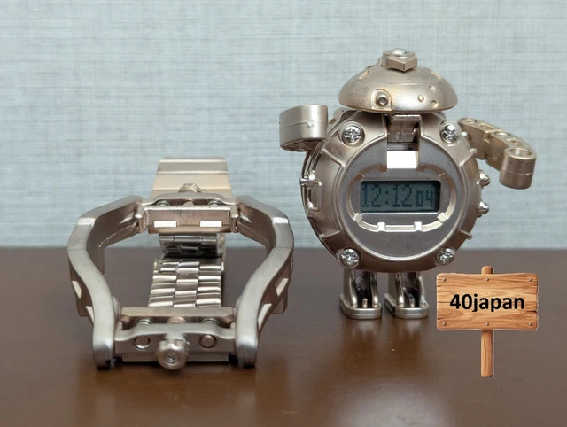 BANDAI TOKIMA STEAM HEAD Digital Watch 1998 Unused £264.89