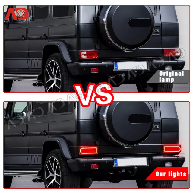 New! Sequential LED Tail Light For 99-18 Mercedes W463 G-Class G500 G550 G55 G63 3