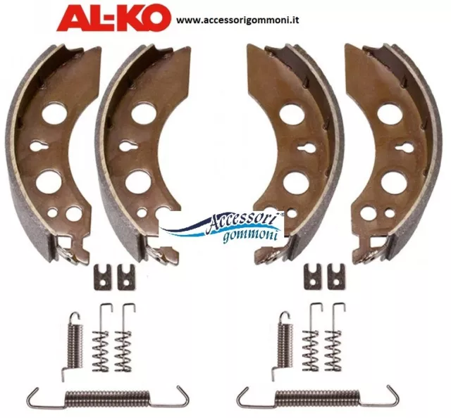 CEPPI FRENO ALKO MODELLO 2050-2051 4Pz OEM 1213889 200x35mm PER CARRELLO GOMMONE