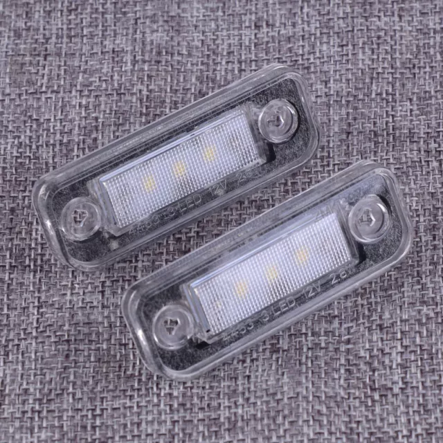 LED Number License Plate Light Lamp fit for Mercedes Benz W203 5D W211 W219 R171