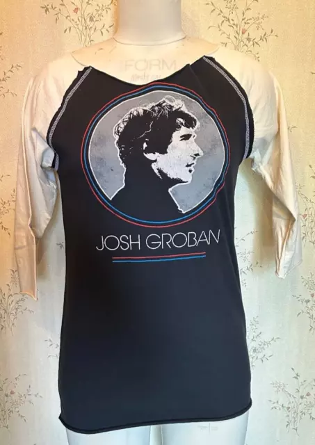 Josh Groban 2011 Medium Raglan Shirt, Straight To You Tour