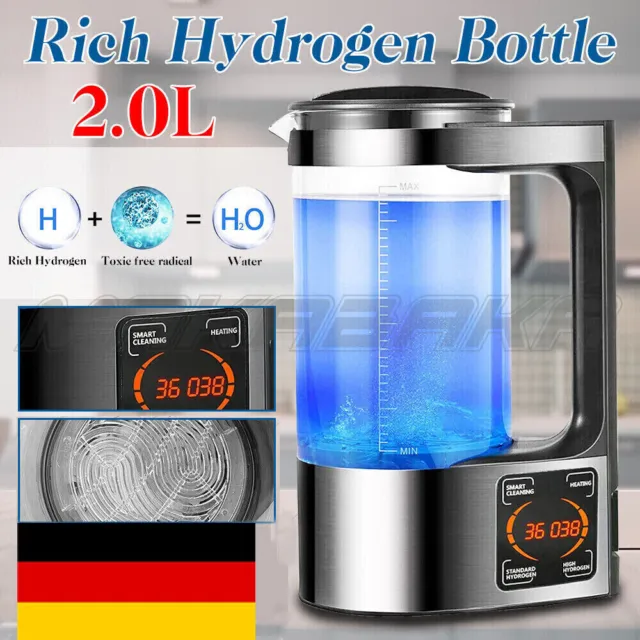 2L Wasserstoff Wassergenerator Wasserstoffreiche Tragbar Wasserstoffgeneratoren