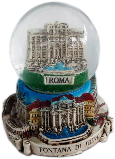 Miami Florida Snow Ball Poly Snowglobe Souvenir Beach Skyline