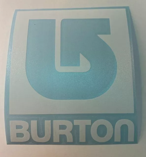 Burton Logo #2 - Die Cut Vinyl Decal Sticker Outdoor Vintage Snowboard Ski Skate