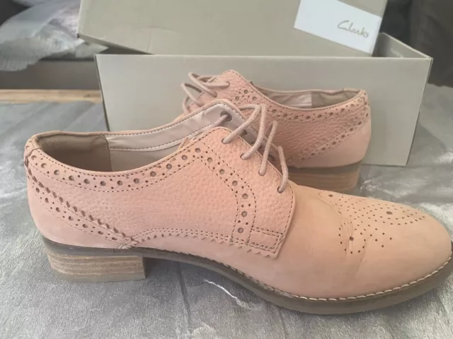Clarks netley rose discount pink
