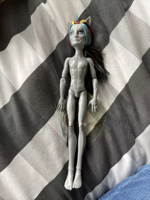 MONSTER HIGH Neighthan Rot Freaky Fusion naked nude doll VGC