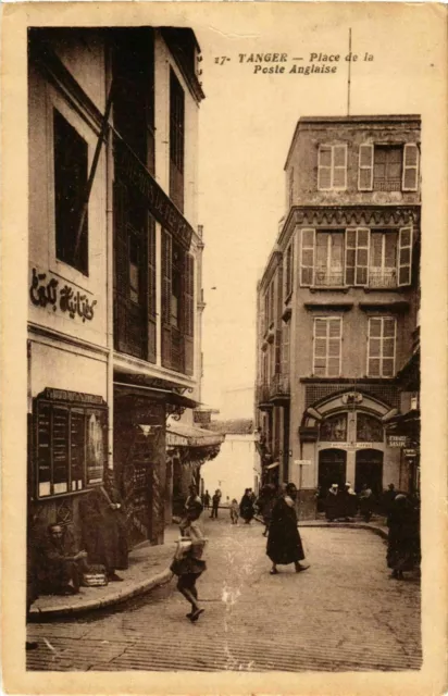 CPA AK Tangier - Place de la Poste Anglaise MOROC (963756)