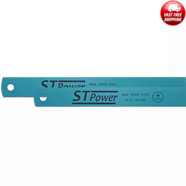 5 x 10tpi HSS Power Hacksaw Blade Saw 350 x 25 x 1.25mm - Powersaw