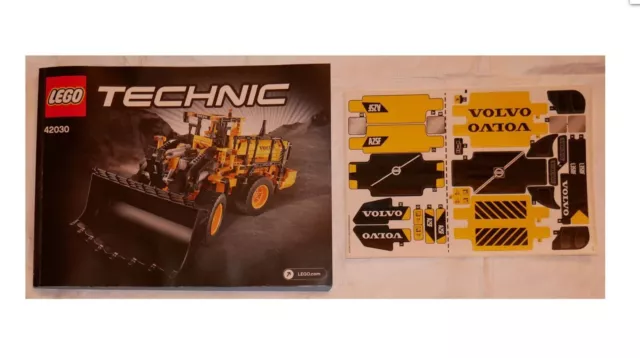 LEGO® Technic BAUANLEITUNG + Aufkleber 42030 VOLVOR adlader NEU ONLY INSTRUCTION