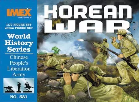 Imex scala 1:72 truppe cinesi guerra di Corea