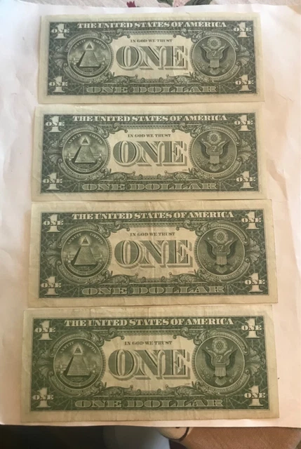 (8)  higher grade, $1. 1963-b Joseph Barr, Federal reserve note , VF / XF 3