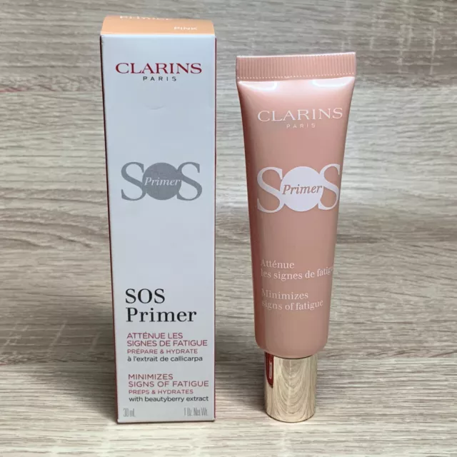 CLARINS - SOS Primer Pink - Atténue les signes de fatigue 30ml