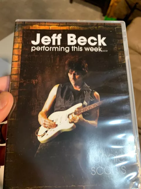 Jeff Beck: Performing This Week... Live at Ronnie Scott's - DVD RARE AUTHENTIC