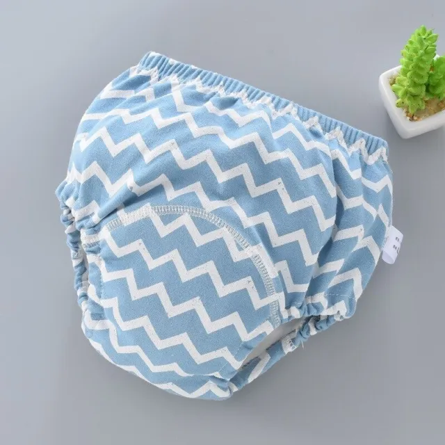Reusable Baby Waterproof Training Pants Cloth Infant Diaper Nappies M - Size
