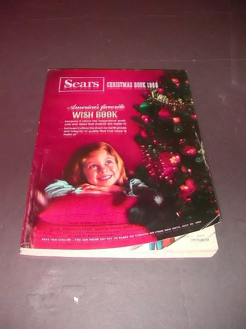 1968 Sears Christmas WISH Book NEW PRICE