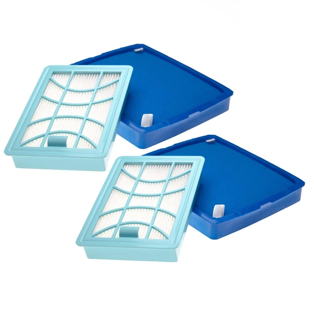 4er Filter Set für Philips PowerPro Expert FC9746/09 Staubsauger