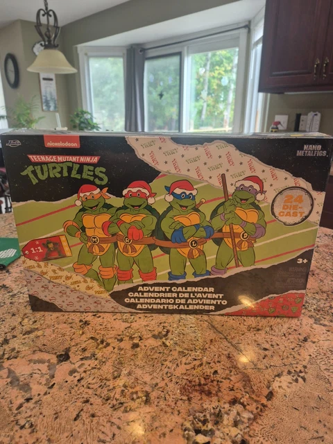 NEW- TEENAGE MUTANT Ninja Turtles Mini Figures Advent Calendar