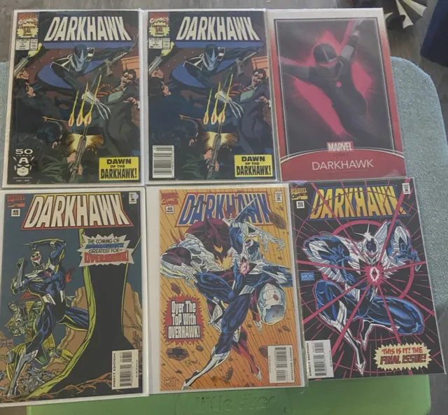 Darkhawk 50 Marvel Comics 1995 Final Issue Low Print Run HTF
