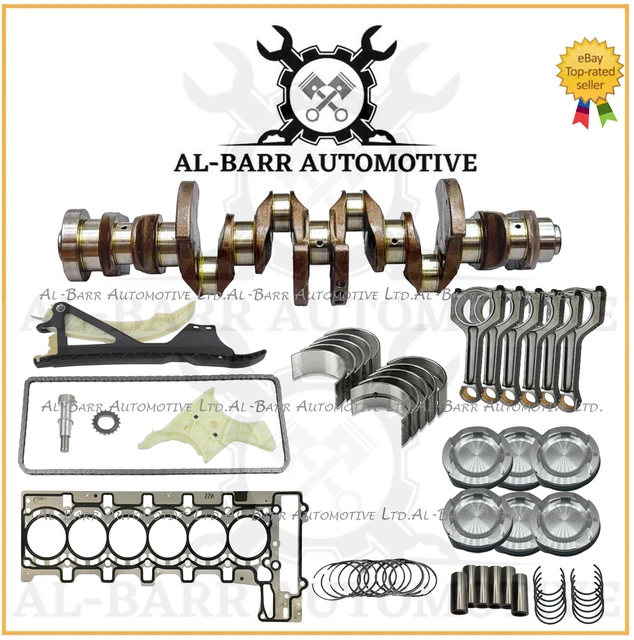 Cepamotors Cylinder Head Gasket Set – Fits BMW N55 3.0L (135i, 435i, 535i, M235i, X3, X5, X6) – MLS – Includes Valve Cover & Stem Seals