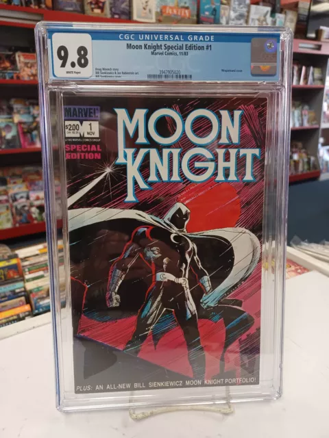 MOON KNIGHT SPECIAL EDITION #1 (Marvel Comics, 1983) CGC Graded 9.8 ~WHITE Pages