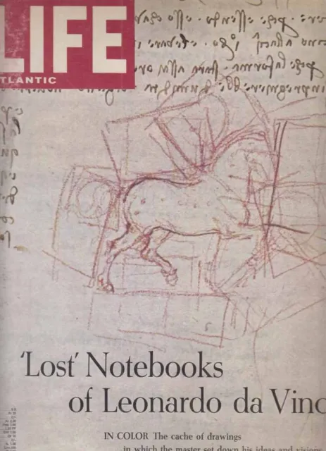 'Lost' Notebooks of Leonardo da Vinci (u.a.). Life. Atlantic. March 20; 1967. Vo