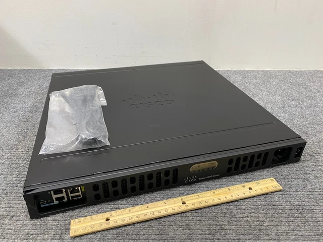 CISCO ISR4331/K9 4300 Series Integrated Service Router w/ Power Cord £ ...