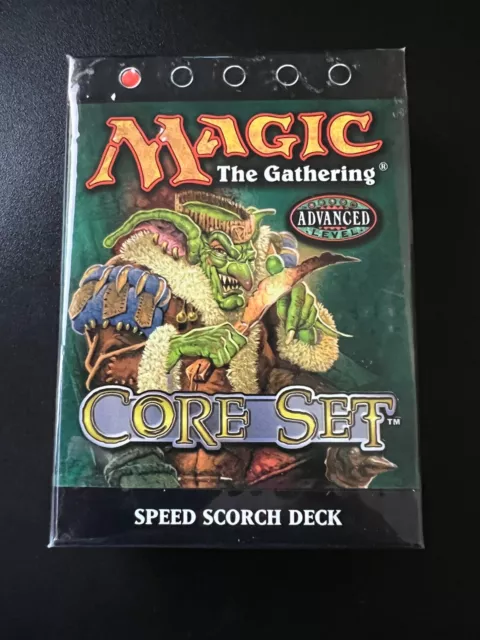 Magic the Gathering Core Set 8th Edition SPEED SCORCH DECK Sealed MTG