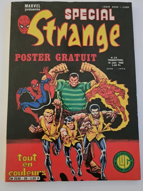 SPECIAL STRANGE N°20 avec poster détaché - 10 juin 1980