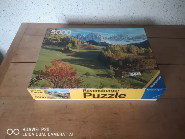 PUZZLE RAVENSBURGER 5000 PIECES DOLIMITEN neuf sous scellé