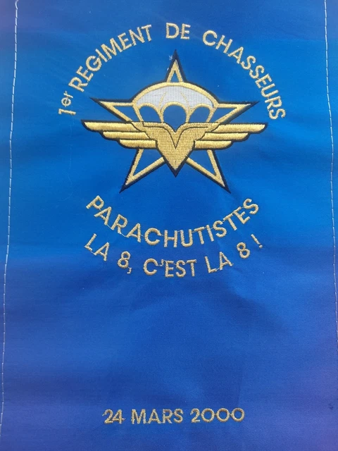 ÉCUSSON MILITAIRE 1ER RCP Troupes Aéroportées tenue Félin compagnie