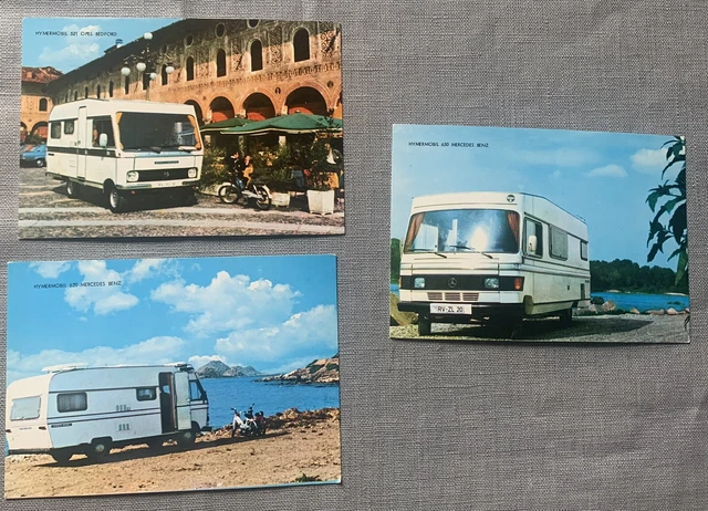 Lotto N. 3 Cartoline Vigevano - Hymermobil - Giovanni Parea - Fg Nvg