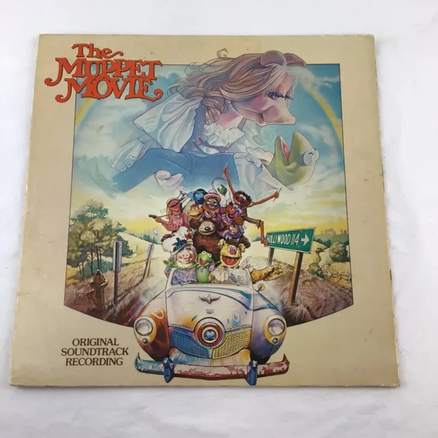 The Muppet Movie Gatefold Album Sound Tracks 1979 Vinyl Record LP Music