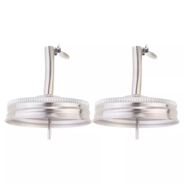 2 piezas tapa de gorro de aceite tarro de aceite tapa de pico de aceite de repuesto compatible con vasos de masón