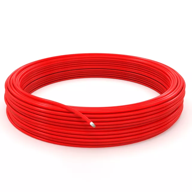 AUPROTEC 10m Cable Solar 6mm ²PV Cable Tubo Solar Fotovoltaico Rojo