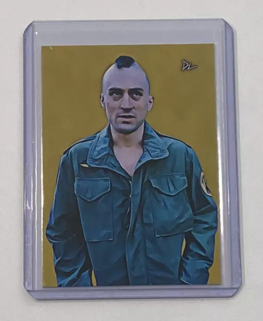 Travis Bickle Limited Edition Artist Signed Robert De Niro Taxi Driver Card 1/10