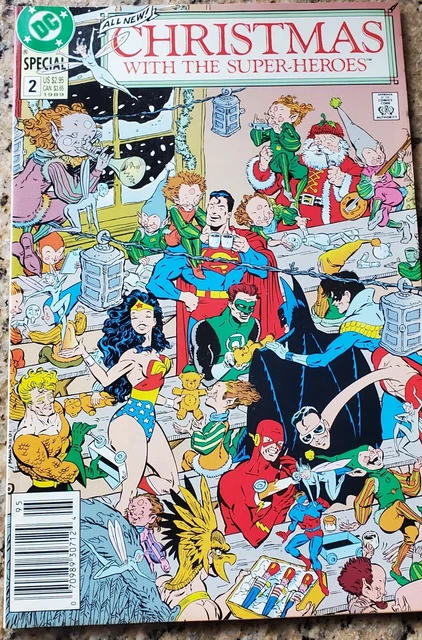 Christmas with the Super-Heroes #2 With 6 Different Stories - 1988 DC Comics