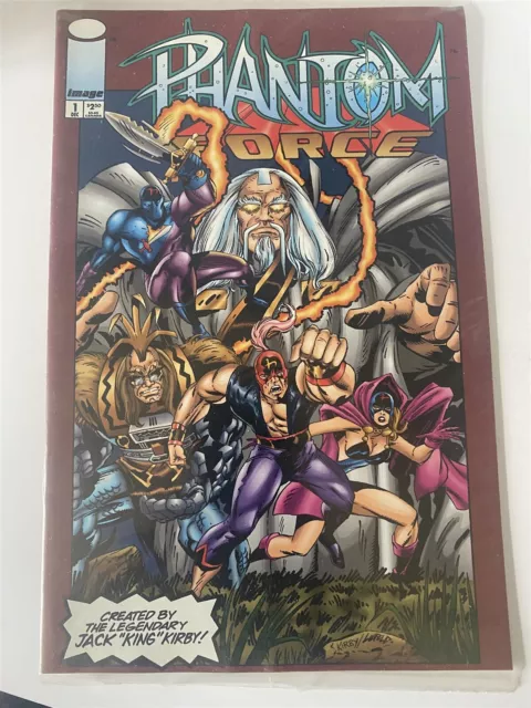 PHANTOM FORCE #1 Jack Kirby Factory Sealed Image Comics NM