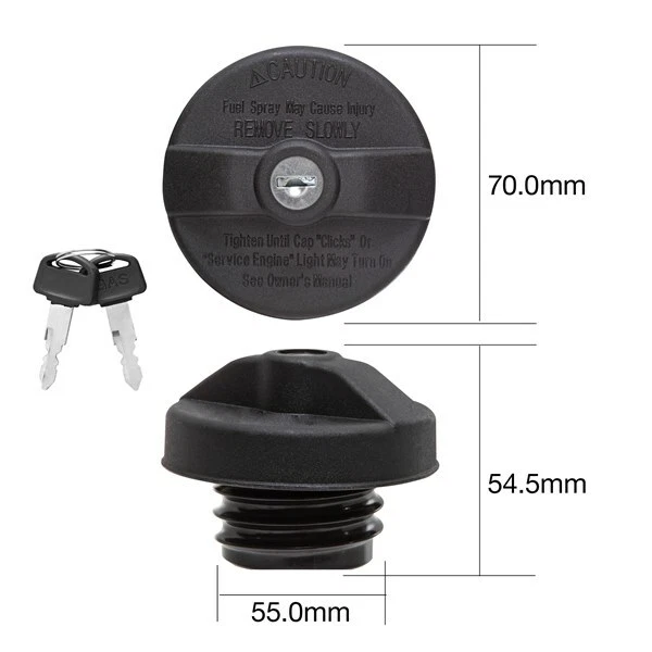 TRIDON FUEL CAP (Locking) TFL239 fits Audi RS4 4.2 Quattro (B7) 309kw