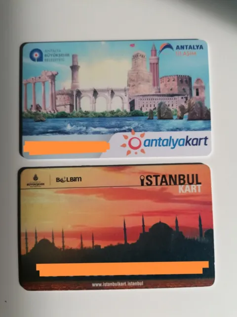 Türkei Urlaub Starter Kit Pack Istanbul & Antalya Kart