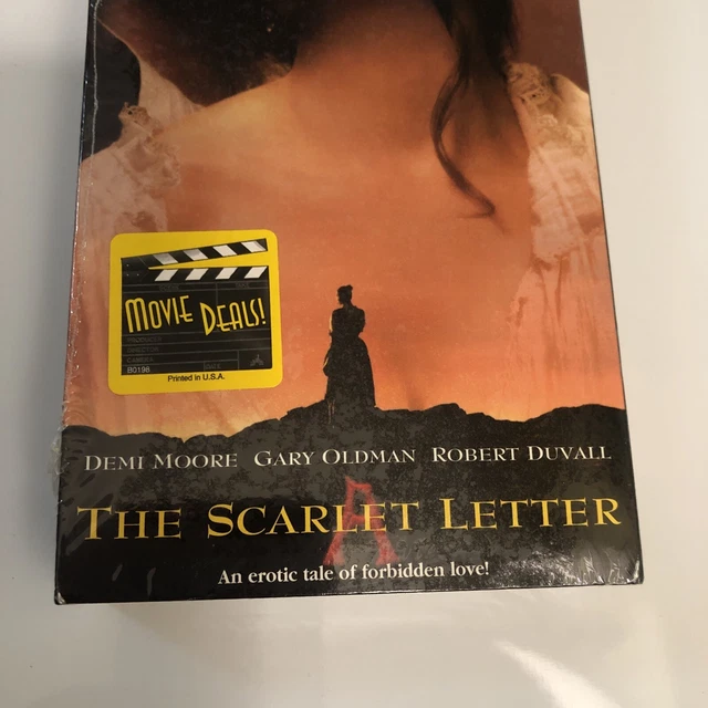 THE SCARLET LETTER (VHS, 1996) Demi Moore Gary Oldman New Vintage ...